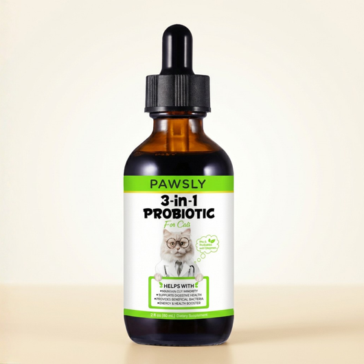 Pawsly Advanced Cat Probiotic (60 ml)