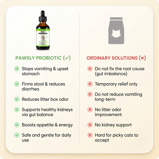 Pawsly Advanced Cat Probiotic (60 ml)