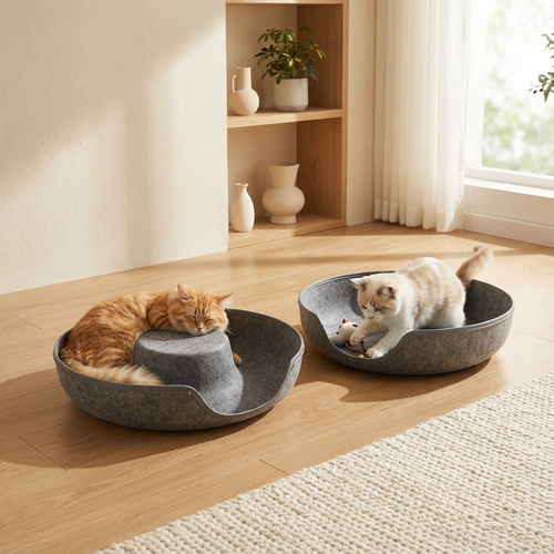 Milo Cozy Donut Bed