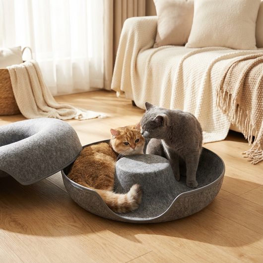 Milo Cozy Donut Bed
