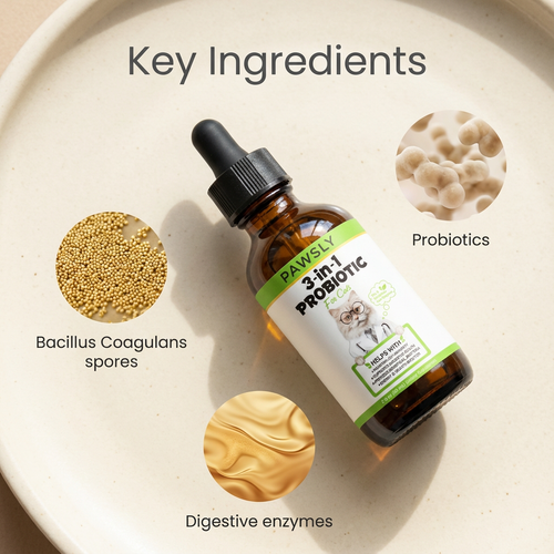 Pawsly Advanced Cat Probiotic (60 ml)