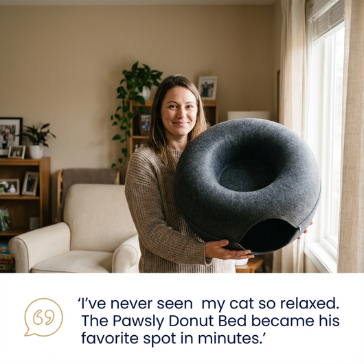 Milo Cozy Donut Bed